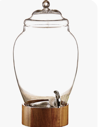 Madera Glass Beverage Dispenser 202//257